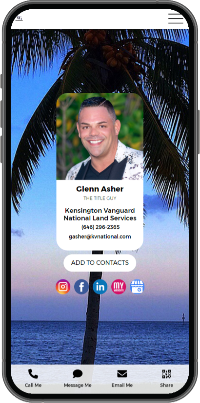 a clients instacard - Glenn Asher