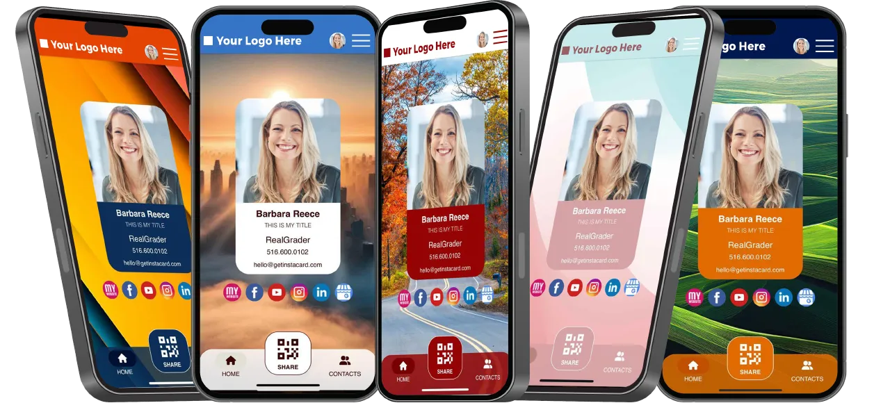 examples of instacard branding and customization